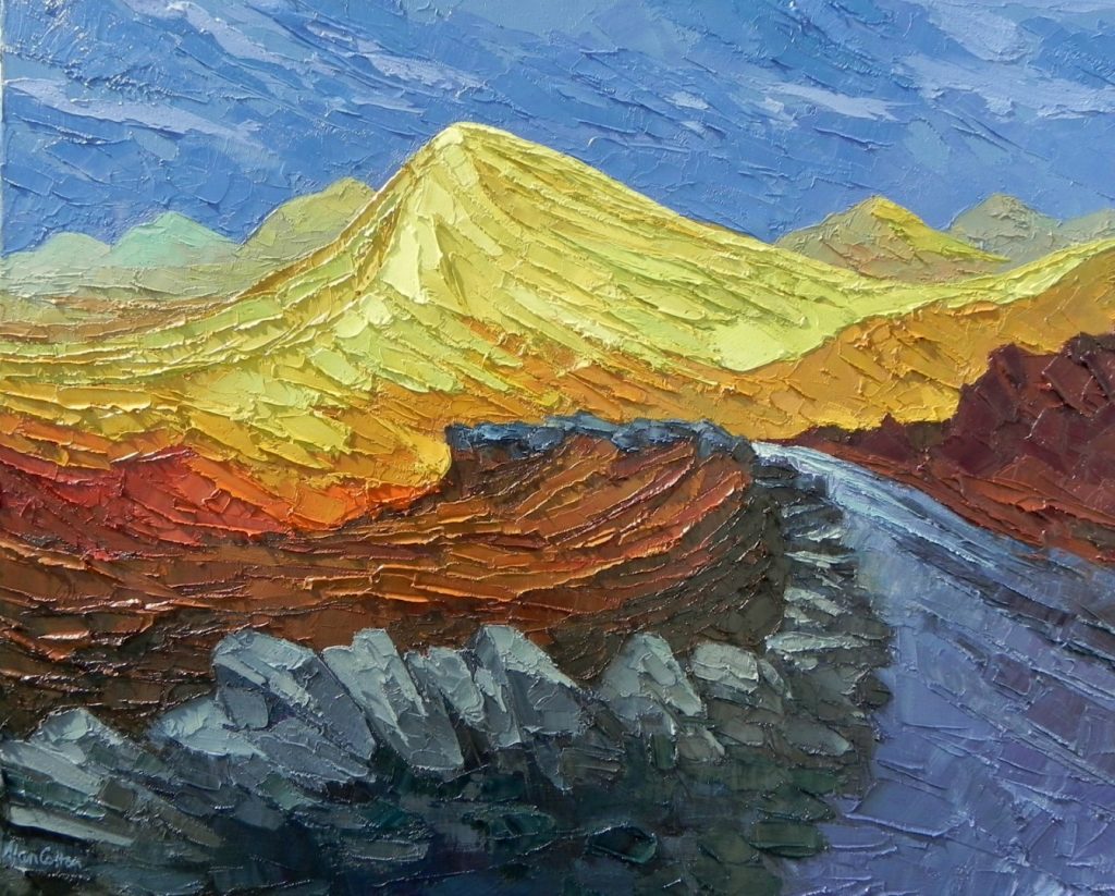 Alan Cotton - Connemara - Golden Light Over the Twelve Pins